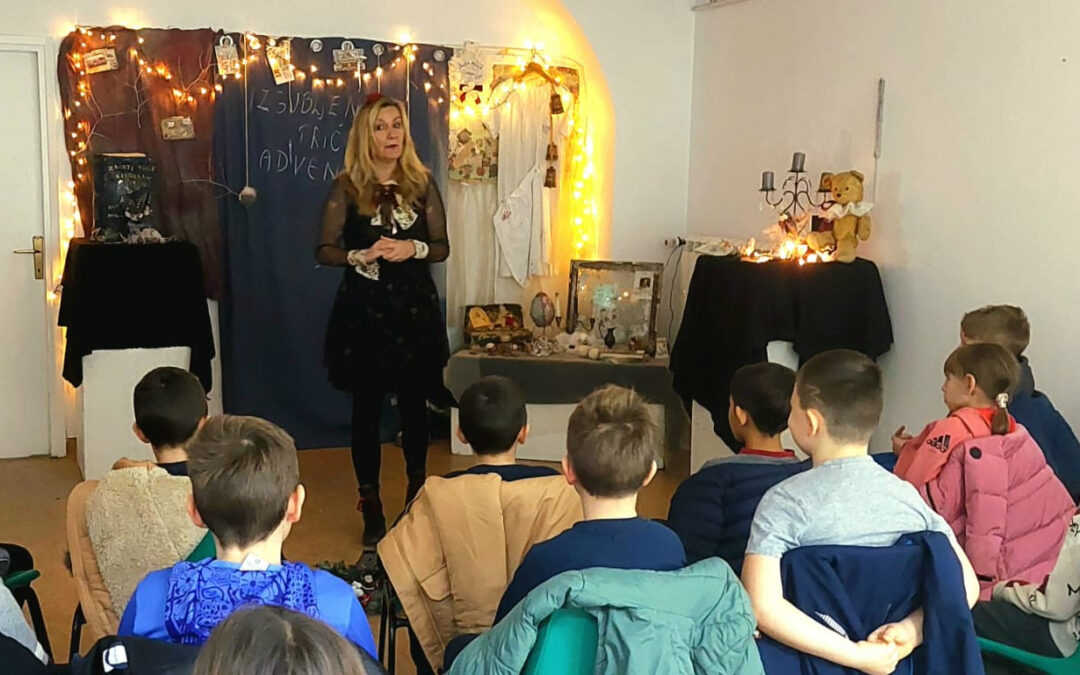 Učenici slušali „Izgubljene priče adventa – priče o divovima”