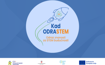 Projekt „Kad ODRASTEM“ ulazi u drugu godinu provedbe – u prvoj godini održane 123 STEM radionice za više od 1.500 učenika